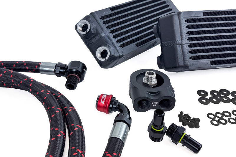 CSF 2023+ Honda Civic Type R FL5 High-Performance Dual Engine Oil Cooler Kit-thumbmail-30