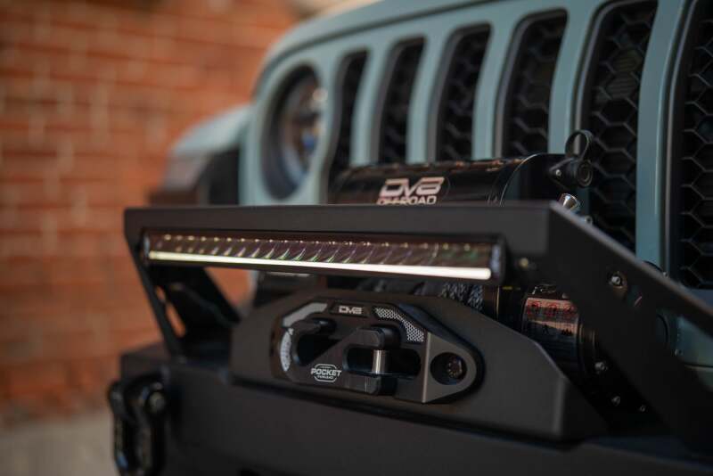 DV8 Offroad 20in Halo Elite Single Row Light Bar with Accent Light - White/Amber-thumbmail-13