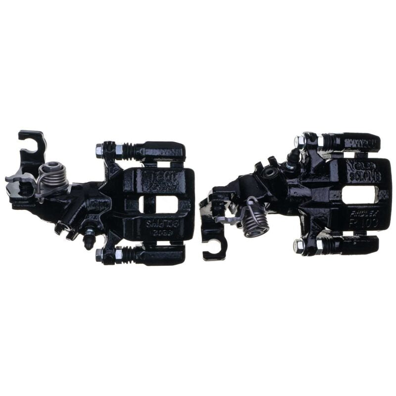 Power Stop 04-08 Acura TSX Rear Black Caliper - Pair w/Bracket-thumbmail-4