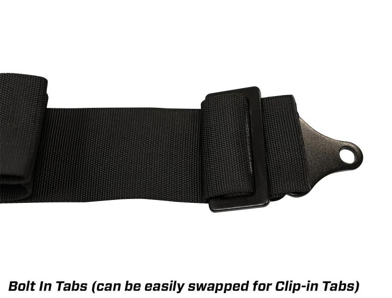 PRP 5.2 Cam-Lock Harness w/ Ratchet Lap Belt - Black-thumbmail-5