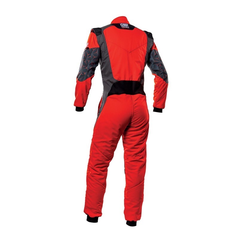 OMP Tecnica Hybrid Overall Fia 8856-2018 - Gray/Black Sz 64