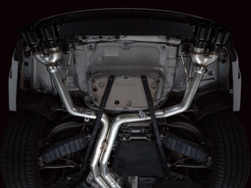 AWE Tuning 19-23 Audi C8 S6/S7 2.9T V6 AWD Track Edition Exhaust - Diamond Black Tips-thumbmail-5