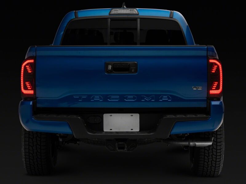 Raxiom 16-23 Toyota Tacoma LED Tail Lights- Black Housing- Clear Lens-thumbmail-5
