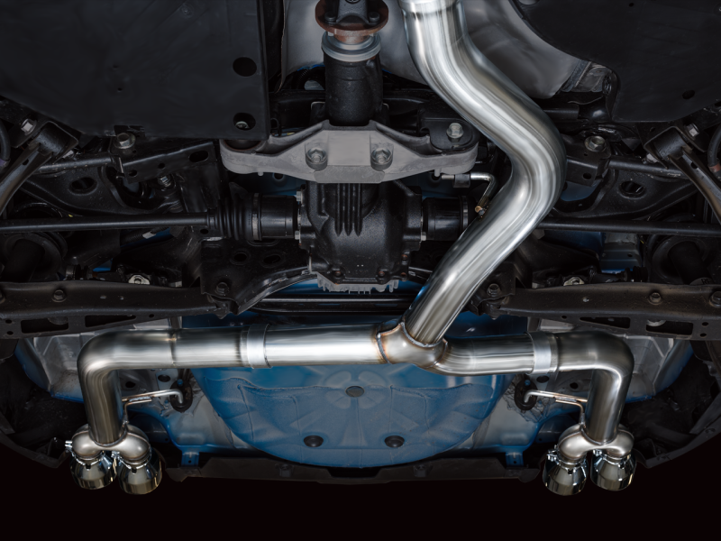 AWE Tuning 2022+ VB Subaru WRX Track Edition Exhaust - Chrome Silver Tips-thumbmail-6
