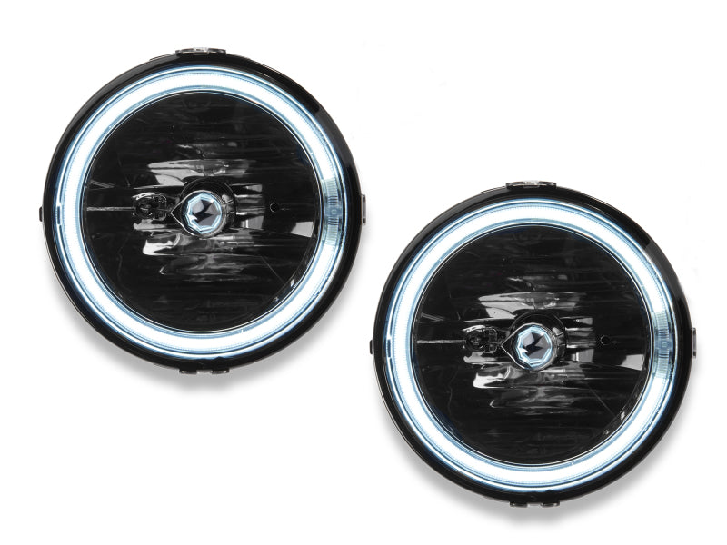 Raxiom 05-12 Ford Mustang GT LED Halo Fog Lights (Smoked)-thumbmail-6