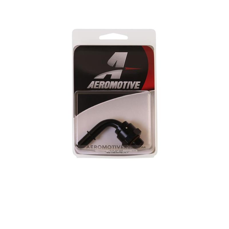 Aeromotive Fitting - AN-06 - 90 Degree - 3/8 Male Quick Connect-thumbmail-1