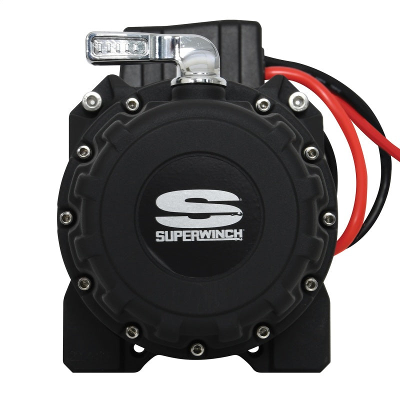 Superwinch 15000 LBS 12V DC 15/32in x 78ft Synthetic Rope Tiger Shark 15000SR Winch-thumbmail-6