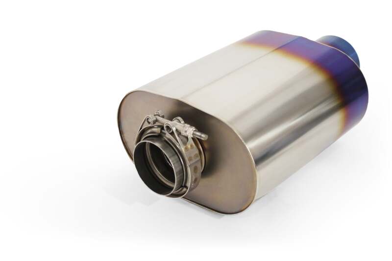GReddy Universal 3.0in RS-Ti Oval Titanium Muffler-thumbmail-6