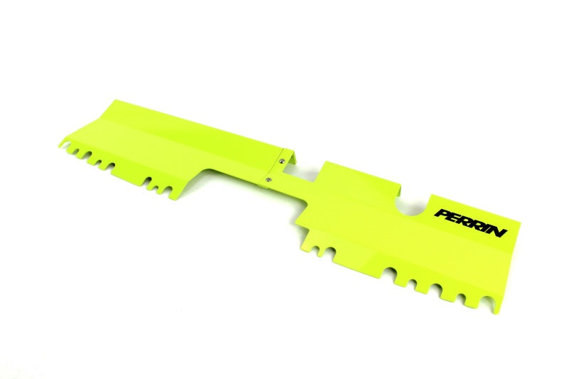 Perrin 15-21 WRX/STI Radiator Shroud (Without OEM Intake Scoop) - Neon Yellow-thumbmail-3