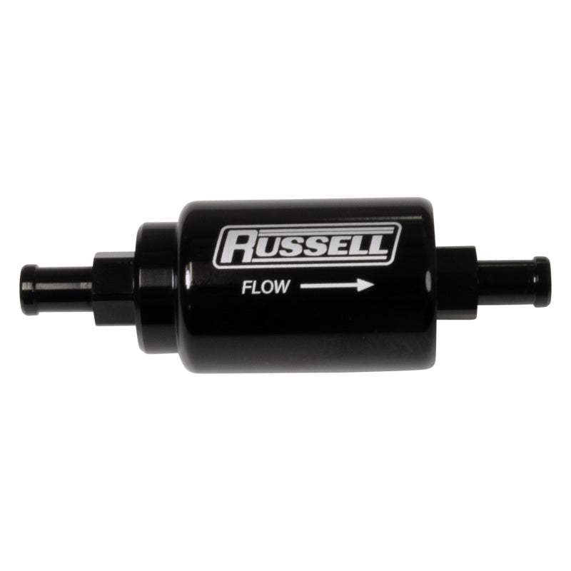Russell 5/16 Male To 5/16 Male Barbed Fuel Check Valve - Black Anodized-thumbmail-2