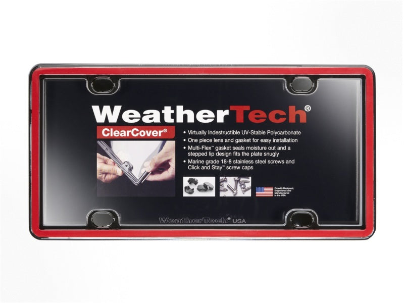 WeatherTech ClearCover Frame Kit - Red-thumbmail-2
