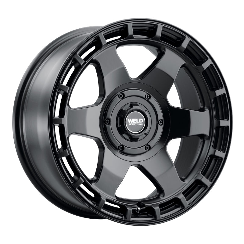 Weld Off-Road Ridge 20x9 - 8x165.1 BP - ET0 - 125.1mm CB - Satin Black Wheel-thumbmail-2