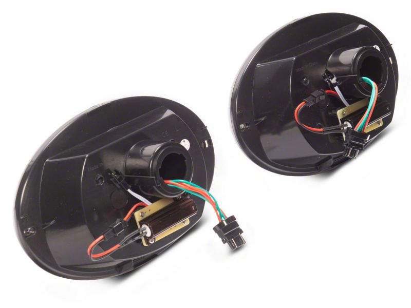 Raxiom 97-04 Chevrolet Corvette C5 Axial Series LED Tail Lights- Chrome Housing- Smoked Lens-thumbmail-3