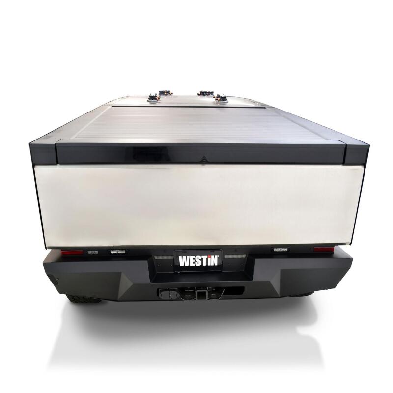 Westin 24-25 Tesla Cybertruck Pro-Series Rear Bumper - Texured Black-thumbmail-7