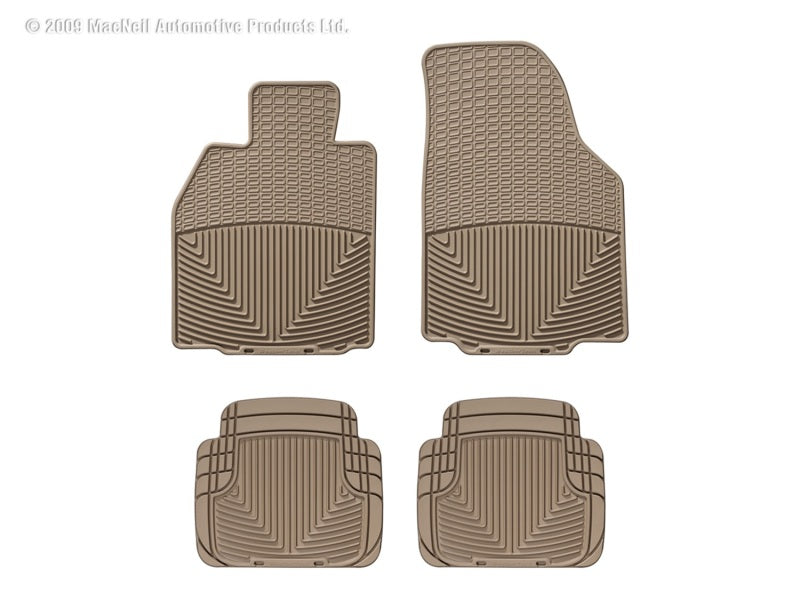 WT Rubber Mats - Rear - Tan-thumbmail-3