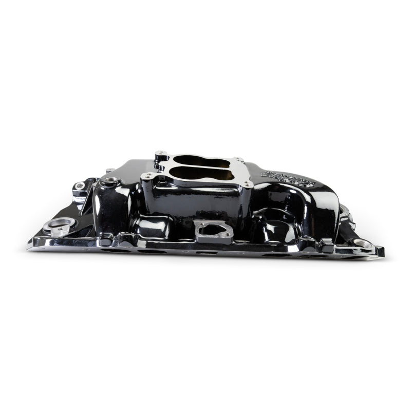 Edelbrock 65-90 BB Chevy Oval Port Heads Performer 2-O Manifold - Black Plasma-thumbmail-5