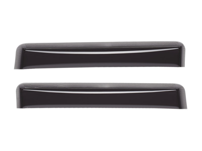 WeatherTech 10-13 Kia Soul Rear Side Window Deflectors - Dark Smoke-thumbmail-2