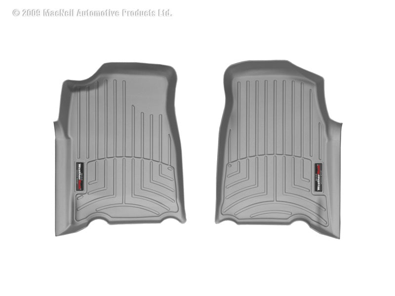 WeatherTech 04+ GMC Canyon Ext Cab Front FloorLiner - Grey-thumbmail-2