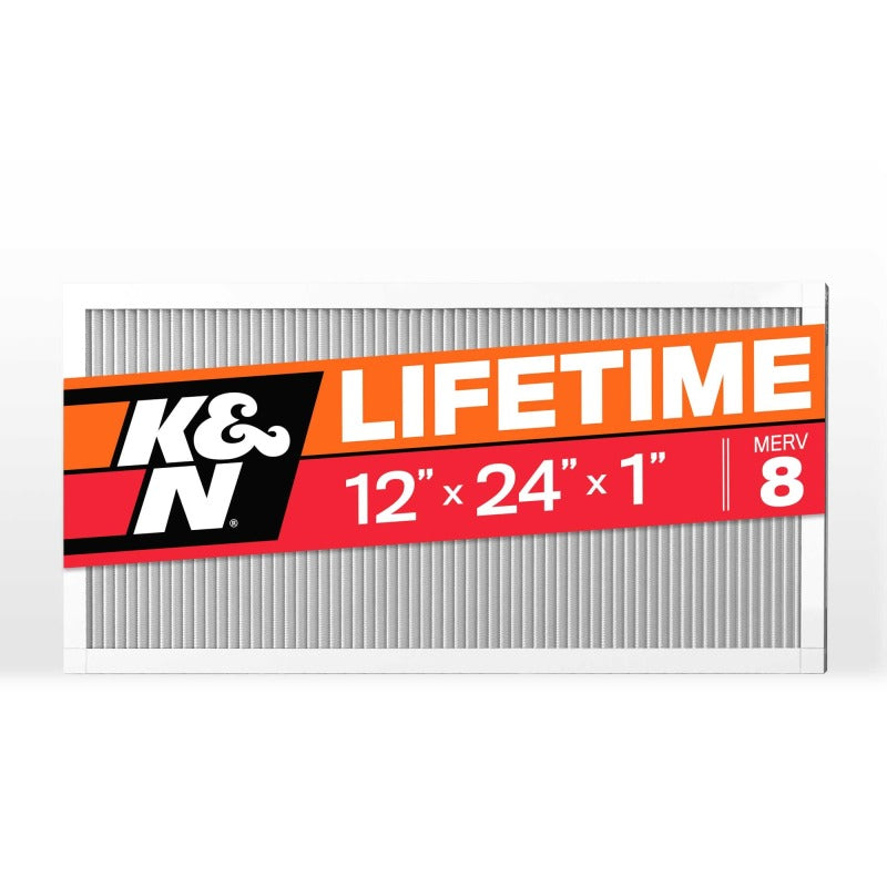 K&N HVAC Filter 12 X 24 X 1 Merv 8-thumbmail-1