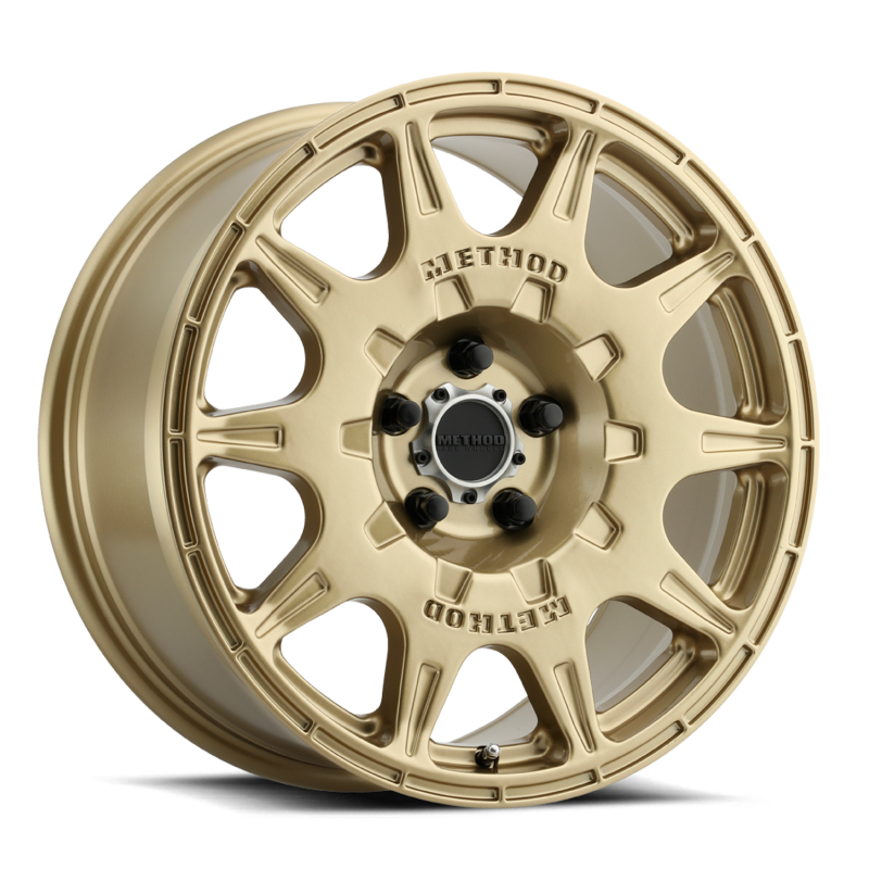 Method MR502 RALLY 17x8 +38mm Offset 5x4.5 67.1mm CB Gold Wheel-thumbmail-3
