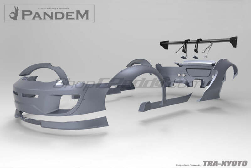 GReddy Pandem RB 09-12 Porsche Cayman Complete Wide Body Aero Kit WITH WING (Special Order)-thumbmail-5