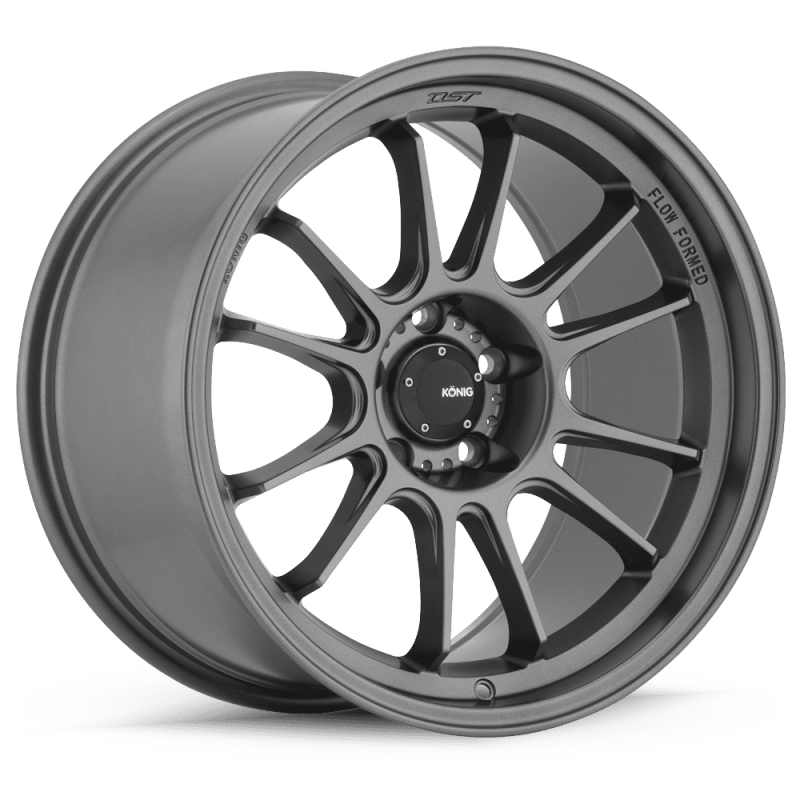 Konig Hypergram 17X9 5X112 ET42 Matte Grey Flow Formed-thumbmail-2