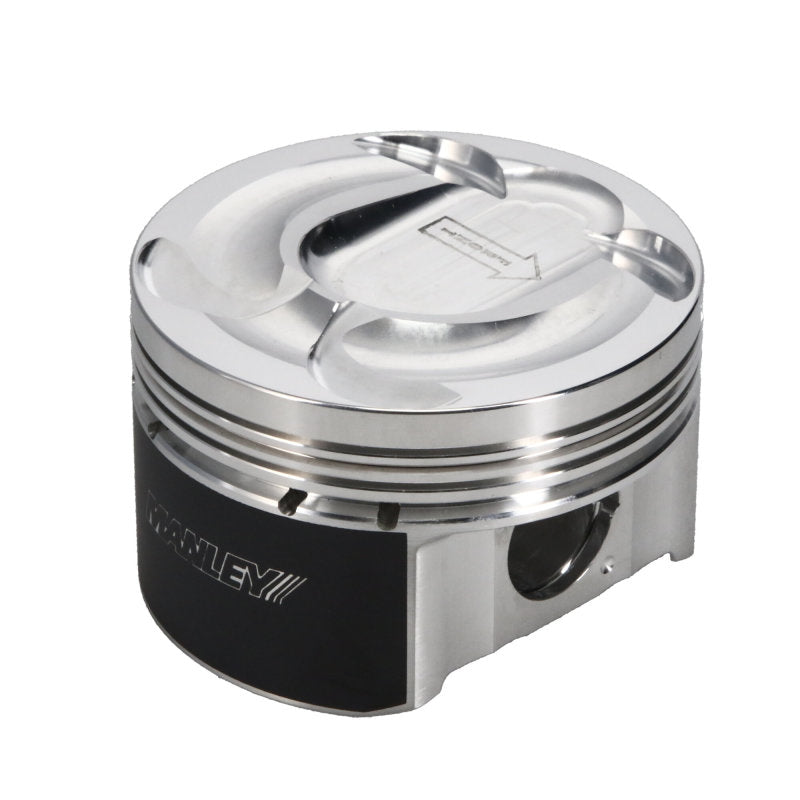 Manley Ford 2.0L EcoBoost 87.5mm STD Size Bore 9.3:1 Dish Extreme Duty Piston Set-thumbmail-5