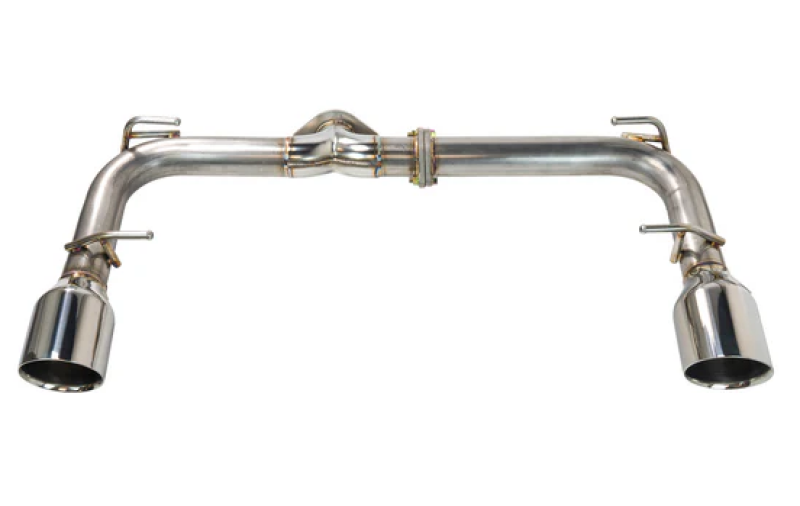 Remark 2022+ Subaru BRZ/Toyota GR86 Axle Back Exhaust w/Stainless Steel Double Wall Tip-thumbmail-1