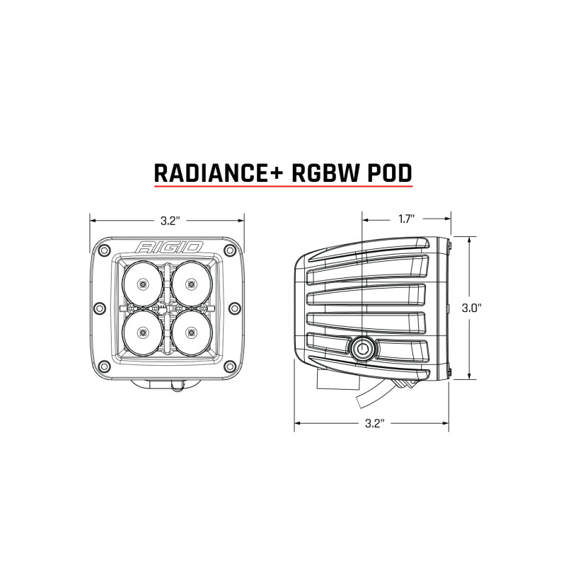 Rigid Industries Radiance+ Pod RGBW - Pair-thumbmail-6