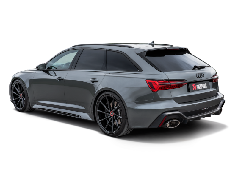 Akrapovic 2023 Audi RS6 Avant (C8) Evolution Line Cat Back (Titanium) (Req Link Pipe Set)-thumbmail-2