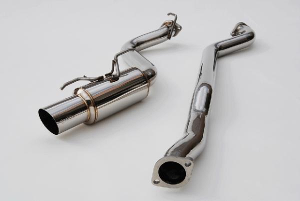 Invidia 08+ WRX Hatch RACING Stainless Steel Tip Cat-back Exhaust-thumbmail-3