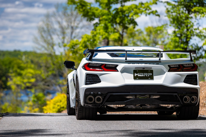 MBRP 20-24 Chevrolet Corvette C8 3in Active Cat Back Quad Split Rear Exit Exhaust w/ AFM Sims-thumbmail-7