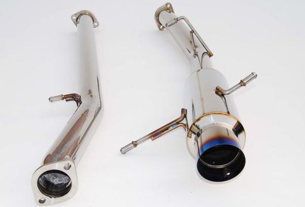 Invidia 02-07 WRX/STi 76mm N1 RACING Titanium Tip Cat-back Exhaust-thumbmail-3