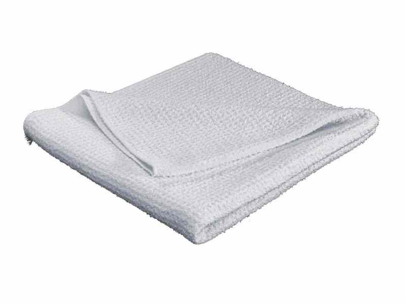 WeatherTech Microfiber Waffle Weave Drying Towel - White-thumbmail-2