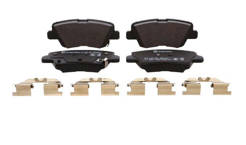 Brembo OE 21-22 Hyundai Accent/19-24 Nexo/2016 Sonata/2019 Sonata PRIME Low-Met Brake Pad - Rear-thumbmail-13