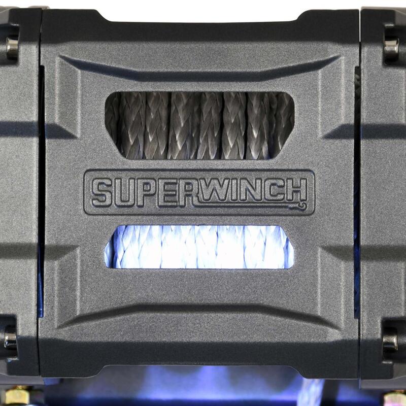 Superwinch 3500 LBS 12V DC 7/32in x 40ft Synthetic Rope Hawse Fairlead SP 35SR Winch-thumbmail-5