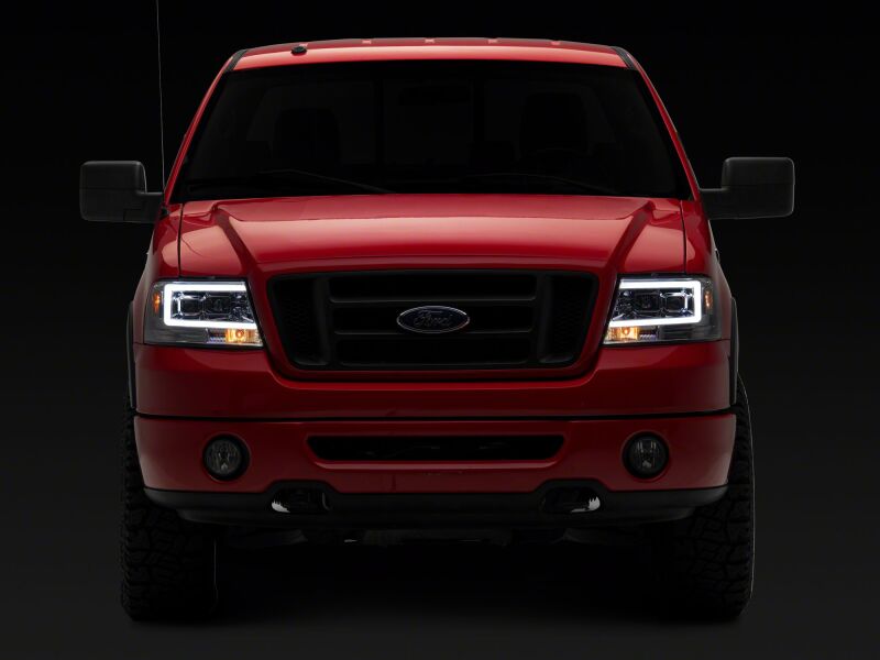 Raxiom 04-08 Ford F-150 Axial Series Projector Headlights- Chrome Housing- Clear Lens-thumbmail-5