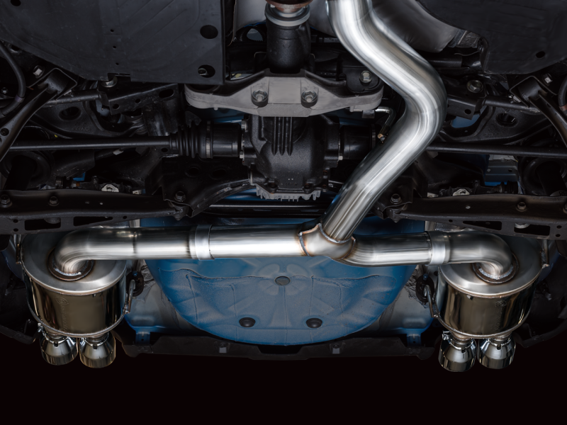 AWE Tuning 2022+ VB Subaru WRX Touring Edition Exhaust - Chrome Silver Tips-thumbmail-5