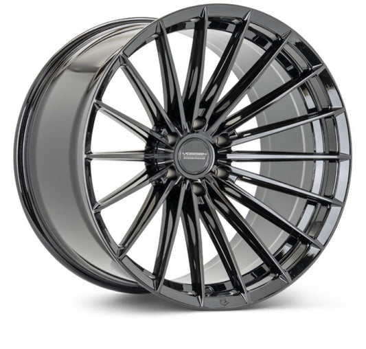 Vossen HFX-4 20x9.5 - 6x139.7 - ET15 - Deep - 106.1 - Gloss Black Wheel