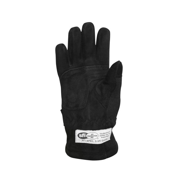 RaceQuip Black 2-Layer SFI-5 Glove Kid - Small K8-thumbmail-4