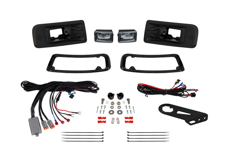 Diode Dynamics 25-27 Ford Maverick Elite Series Add-On Fog Lamp Kit - White-thumbmail-1