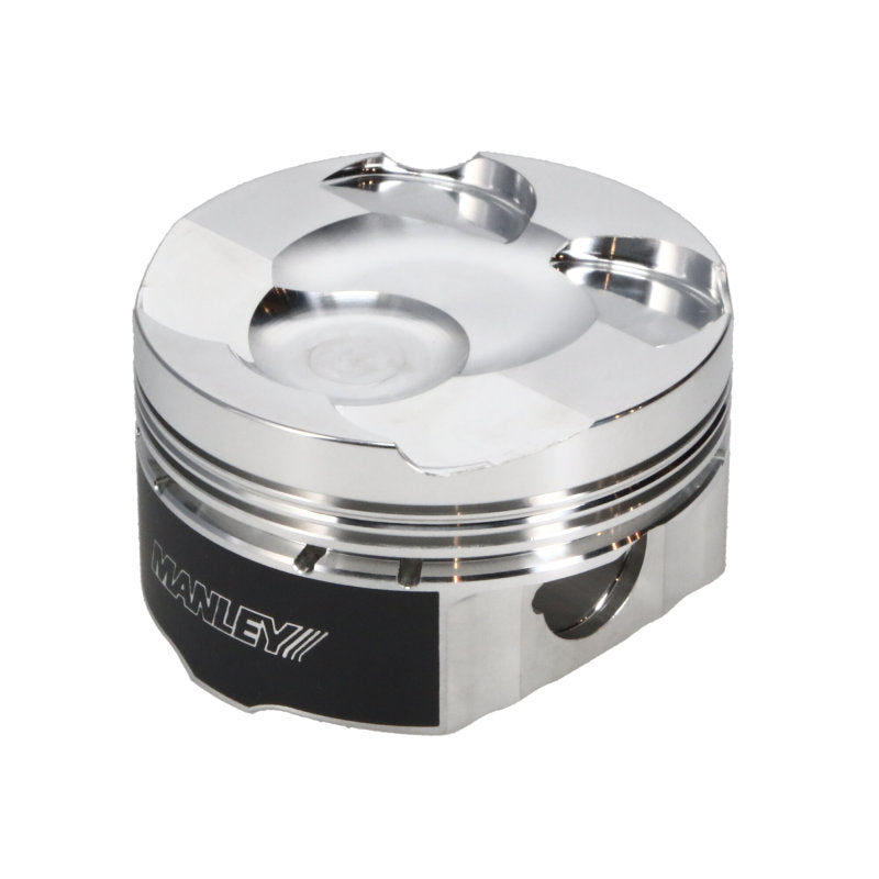 Manley 15+ Subaru FA20 WRX 86.25mm +.25mm Over Size Bore 10:1 Dish Piston Set with Rings-thumbmail-5