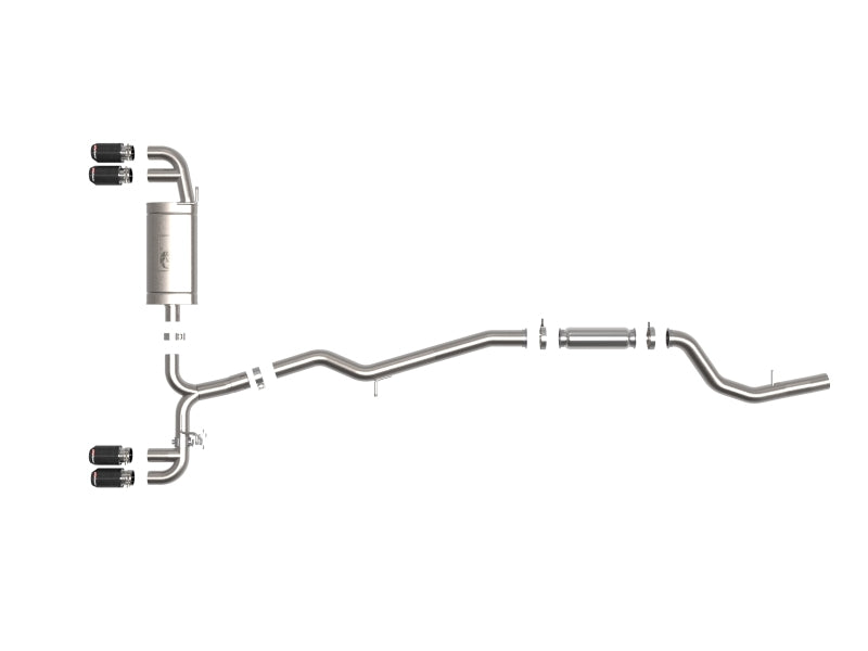 aFe 19-24 BMW Z4 M40i (G29) B58 Turbo MACH Force-Xp 3in to 2-1/2in SS CB Exhaust System - Carbon-thumbmail-7