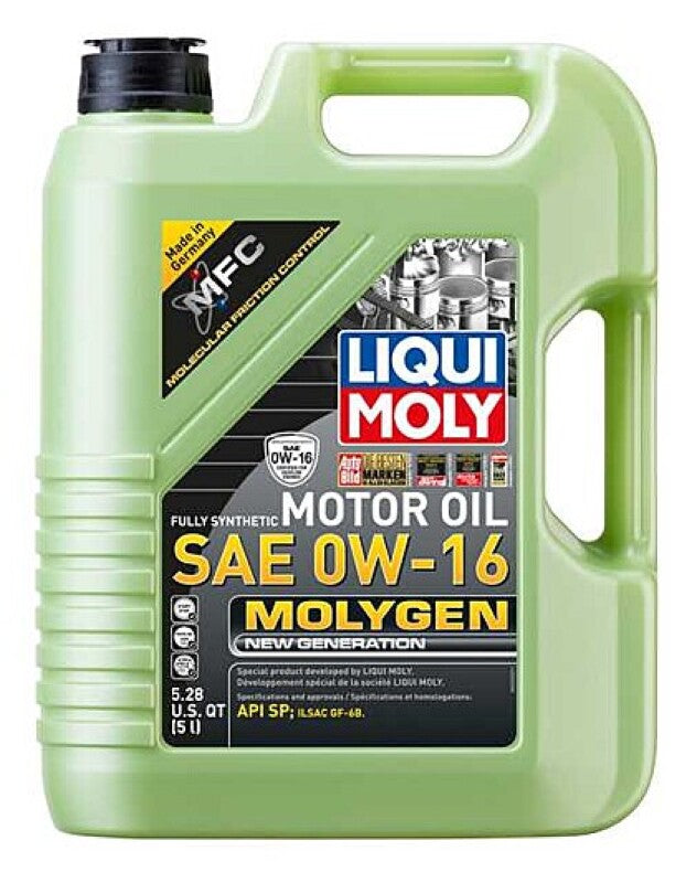 LIQUI MOLY 5L Molygen New Generation Motor Oil SAE 0W16-thumbmail-1