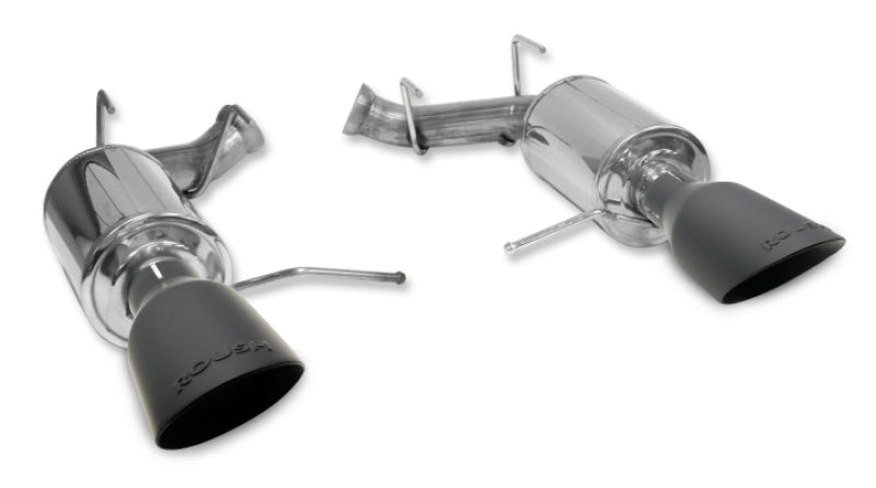 Roush 11-14 Mustang V6 Black Tip Axle Back Exhaust-thumbmail-2