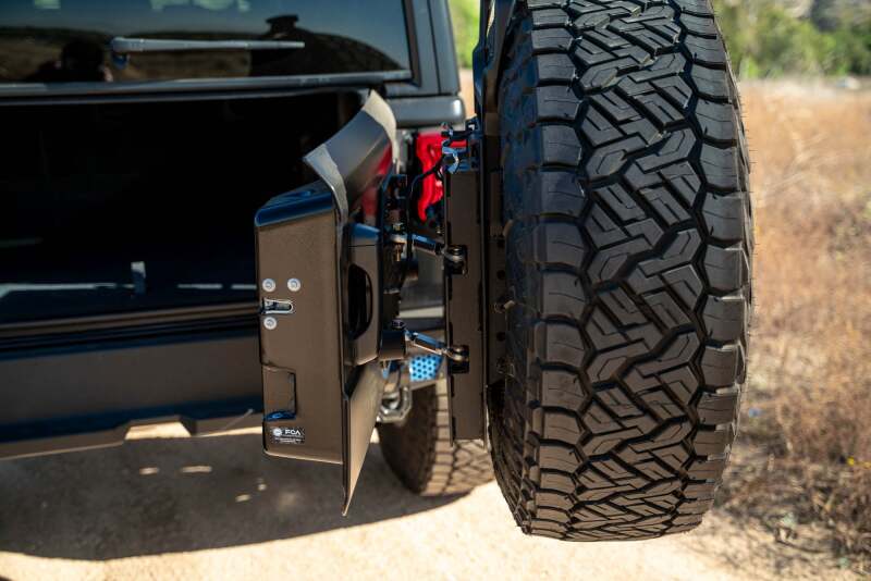 DV8 Offroad 18-23 Jeep Wrangler JL MTO Series Bumper Spare Tire Swing Gate-thumbmail-10