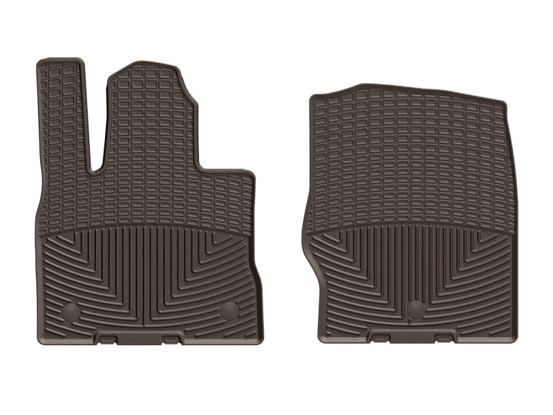 WeatherTech 2020+ Ford Explorer Front Rubber Mats - Cocoa-thumbmail-1