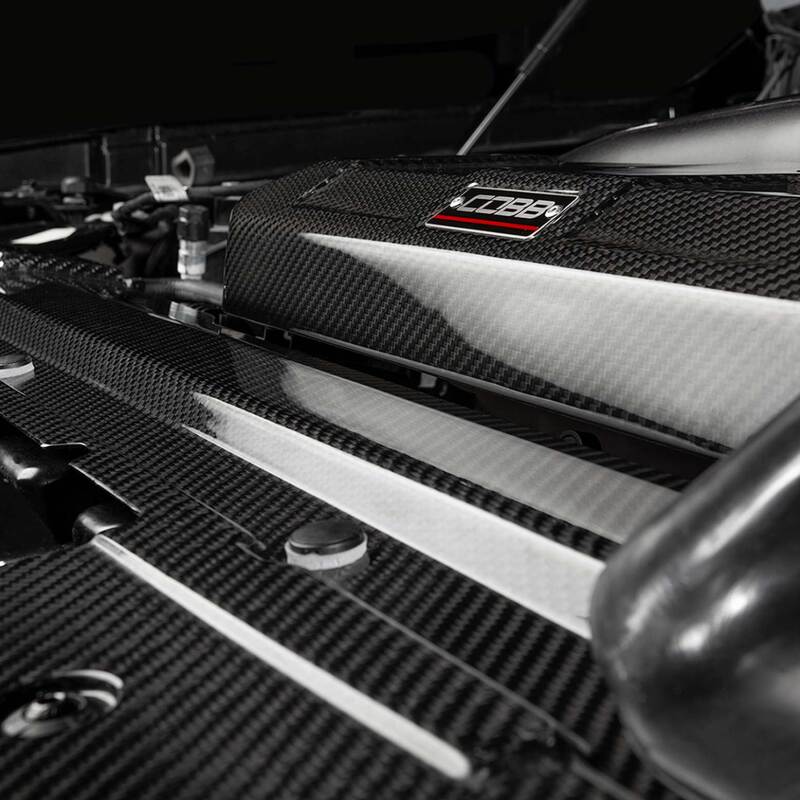 Cobb 21-23 Ford F-150 Ecoboost 3.5/2.7 Raptor/Tremor/Limited Redline Carbon Fiber Radiator Shroud-thumbmail-6