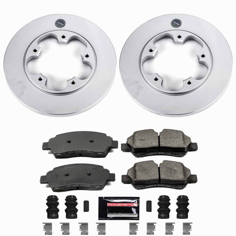 Power Stop 15-19 Ford Transit-150 Rear Z23 Coated Brake Kit-thumbmail-1