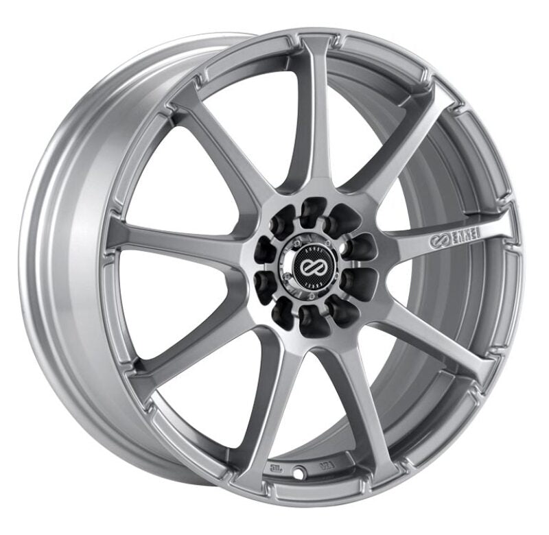 Enkei EDR9 17x8 5x100/114.3 38mm Offset 72.6 Bore Diameter - Silver Wheel-thumbmail-3
